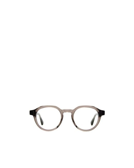 Mykita Metallic Niam Round Frame Glasses for men