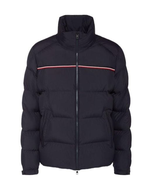 Moncler Blue Bouvaque Tech Down Jacket for men