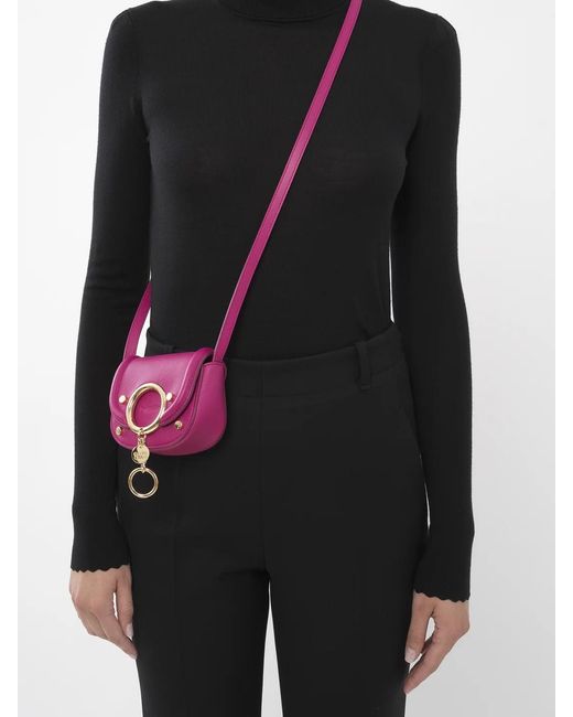 See By Chloé Pink Mara Miniature Strap Bag