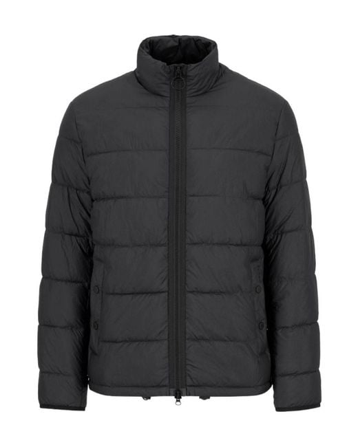 Barbour Black Offshore Padded Jacket for men