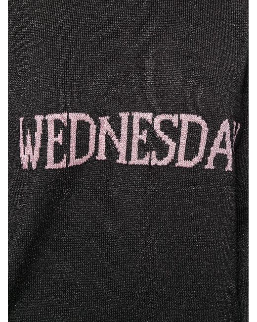 Alberta Ferretti Black Wednesday Knit Jumper