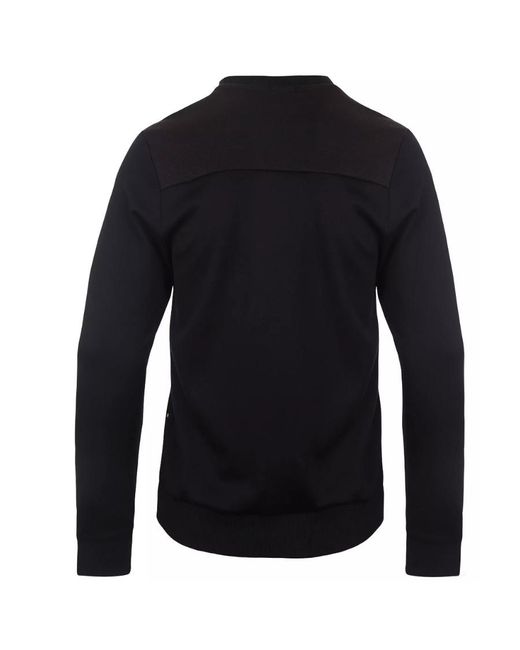 Boss Black Round-Necked Logo Sweater for men
