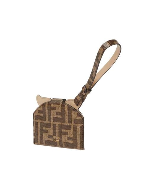Fendi Metallic Best Friends Forever Card Case