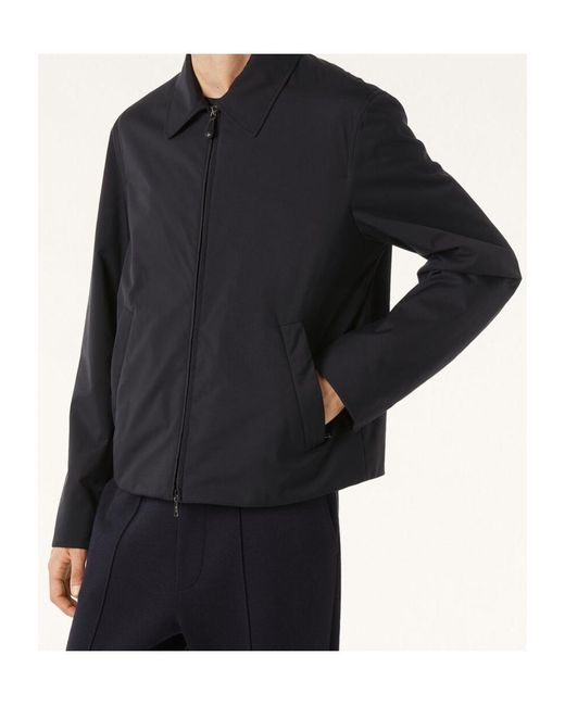 Loro Piana Black Mathis Blouson for men