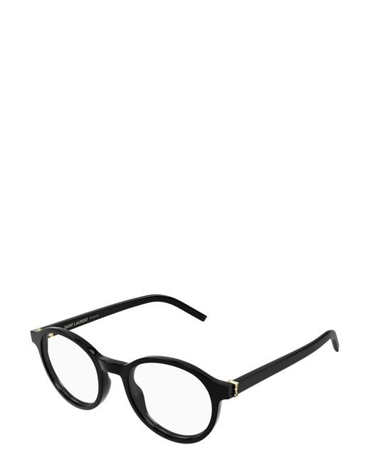 Saint Laurent White Eyewear Round Frame Glasses for men