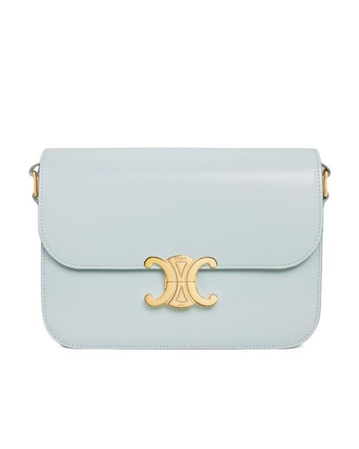 Céline Blue Classique Triomphe Bag