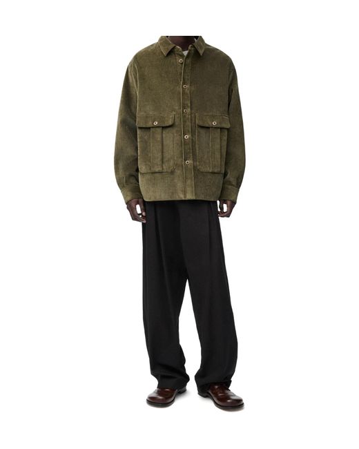 Loewe Green Overshirt for men