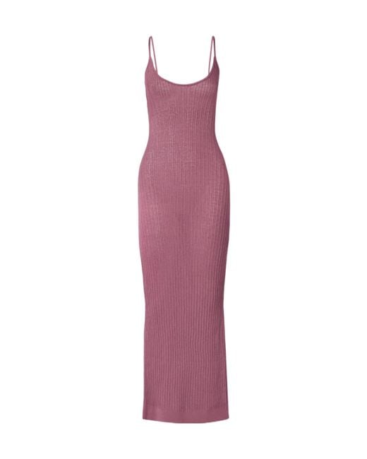 Skims Purple Suspender Dress