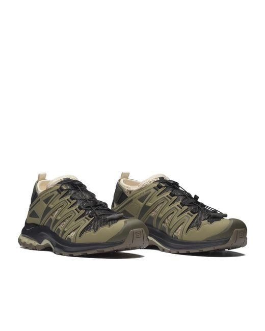 Salomon Lab Green Salomon Xa Pro 3D Modular Low Top Running Shoes for men