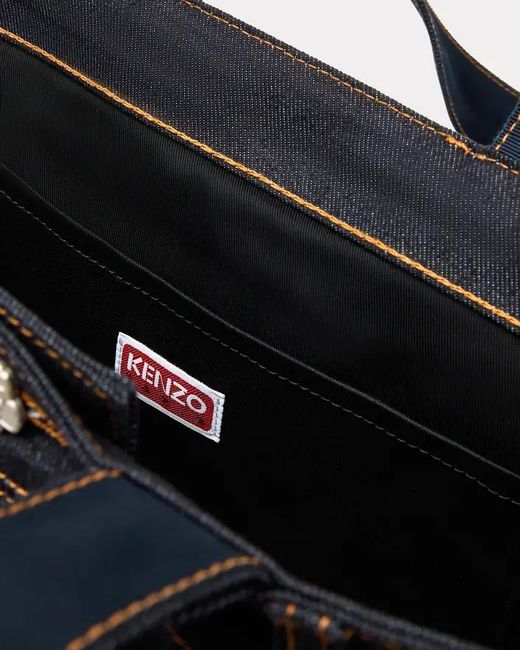 KENZO Black Five Pockets' Tote Bag