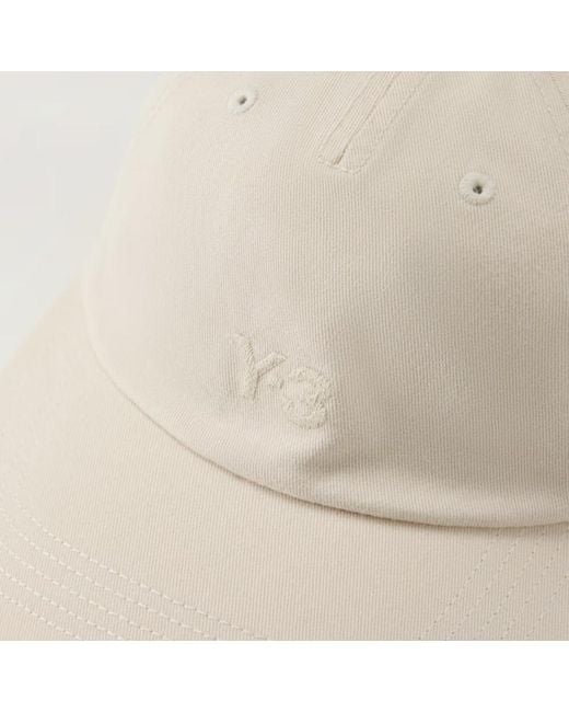 Y-3 White Dad Cap for men