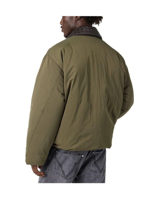 Bottega Veneta Green Quilted Jacket for men