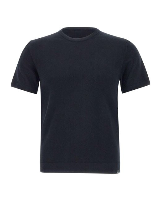 Woolrich Blue Regular Fit T-Shirt for men
