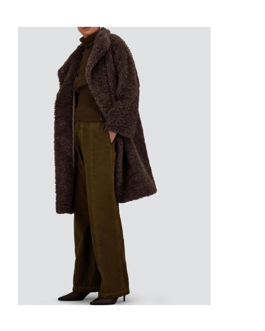 Herno Brown Long-Sleeved Coat