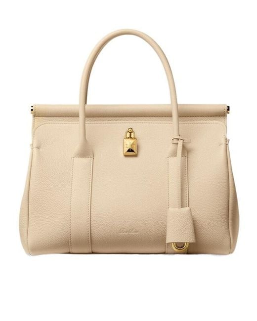 Loro Piana Natural Loom Bag L25 Handbag