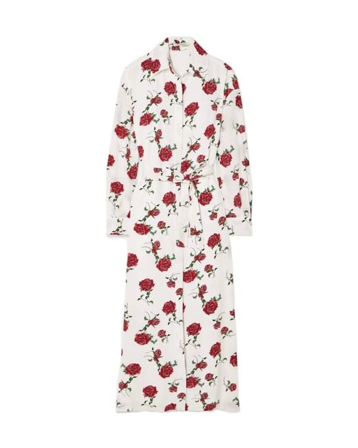 Emilia Wickstead White Shirt Dress