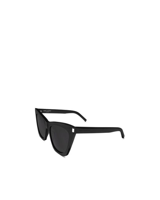 Saint Laurent Black Eyewear Kate Cat-Eye Sunglasses