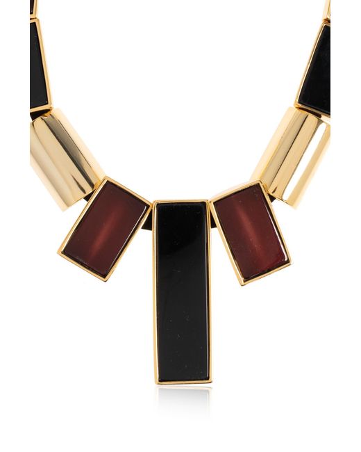 DSquared² Multicolor Embellished Evening Necklace