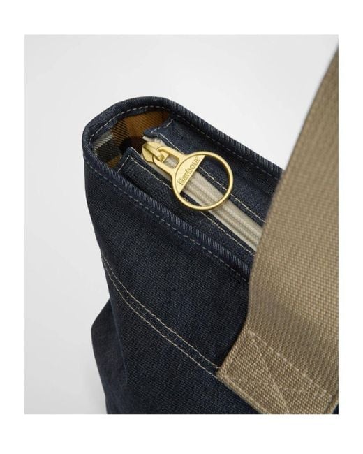 Barbour Blue Mya Denim Tote Bag