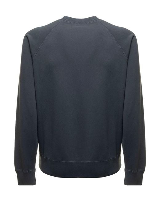Tom Ford Blue Crewneck Sweatshirt for men