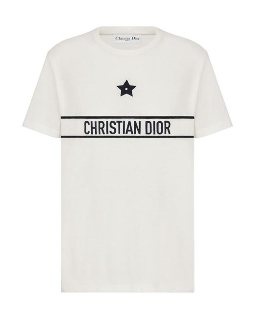 Dior White Logo T-Shirt