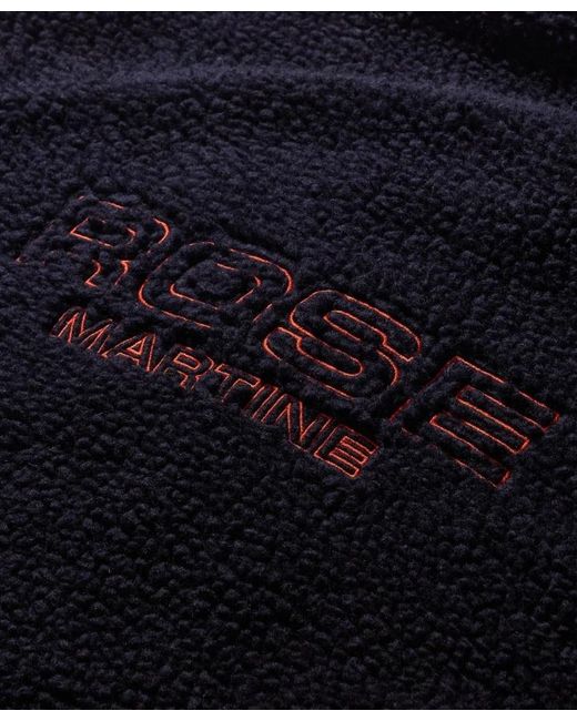 Martine Rose Blue Fleece Jacket for men