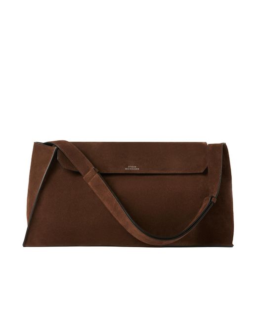 Studio Nicholson Brown The Folded Shoulder Bag