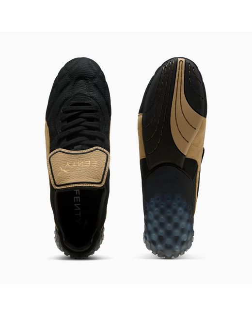 Fenty Black Avanti Logo-Print Sneakers