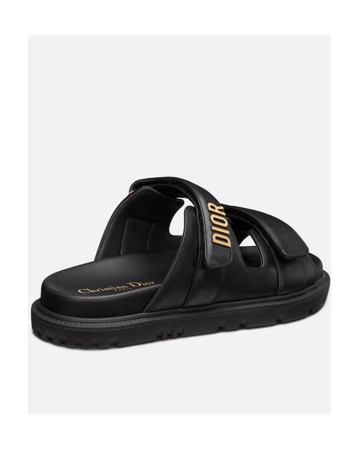 Dior Black Act Slide