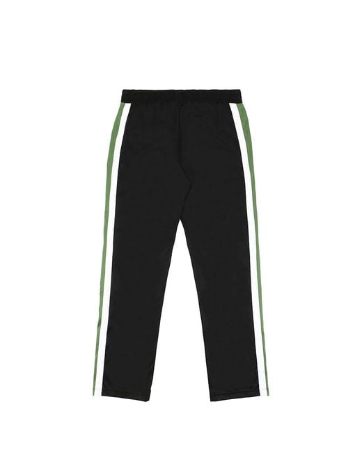 EA7 Black Side Striped Sweatpants for men