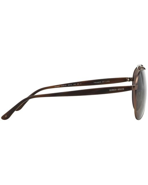 Giorgio Armani Multicolor Logo Sunglasses