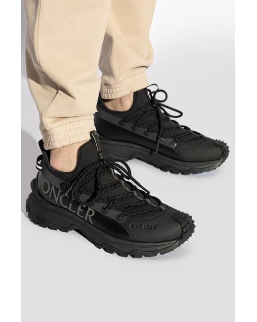 Moncler Black Trailgrip Lite 2 Lace-Up Sneakers