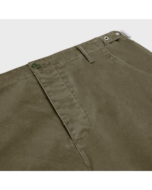 Céline Green Shorts With Straps for men