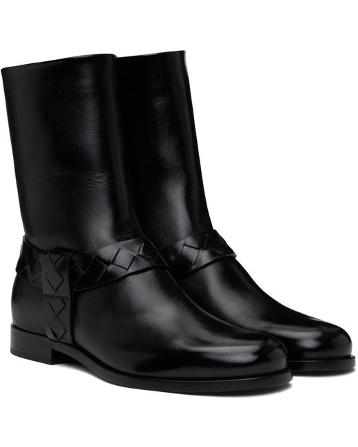 Bottega Veneta Black Achille Boot for men