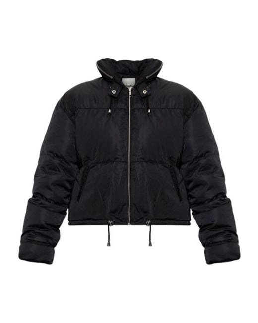 Isabel Marant Blue Long-Sleeved Down Jacket