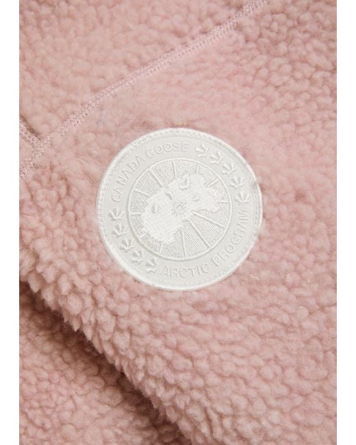 Canada Goose Pink Simcoe Fleece Jacket