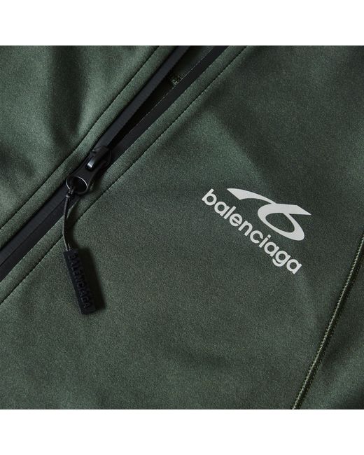Balenciaga Green Simple Jacket