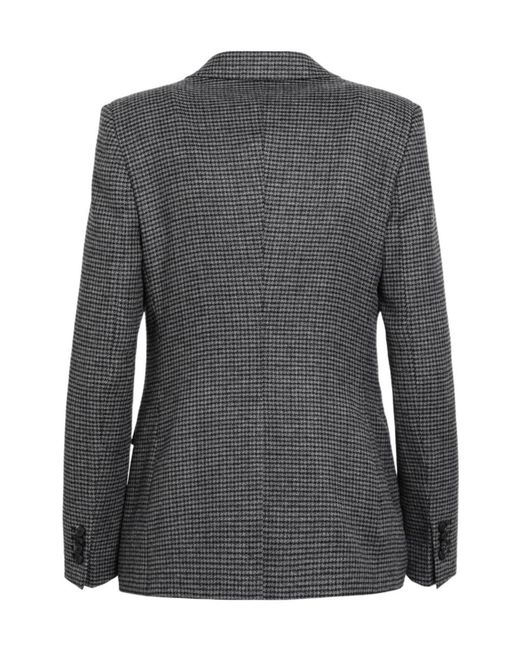Tagliatore Black Long-Sleeve Blazer