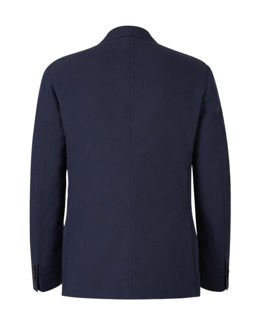 Incotex Blue Single-Breasted Suit for men