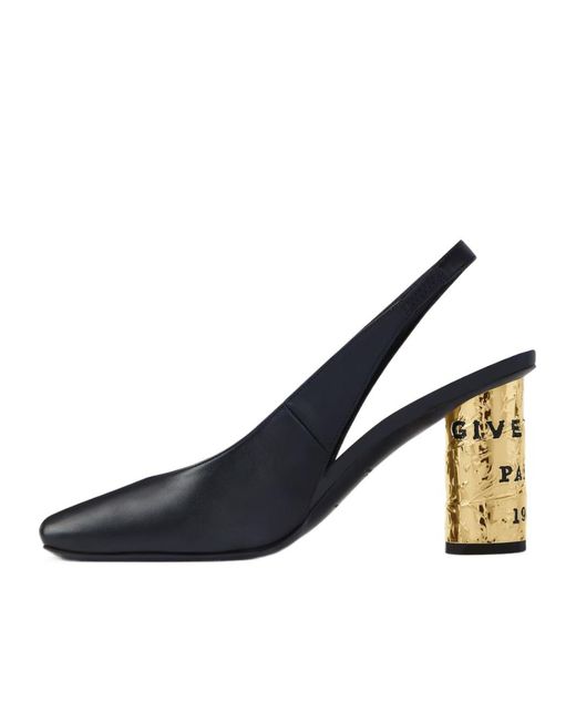 Givenchy Blue Tape Slingback Pumps