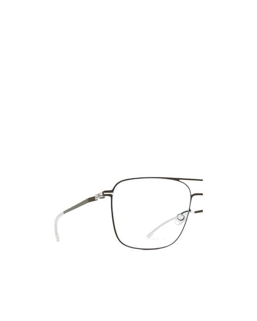 Mykita White Tobi Square-Shape Glasses