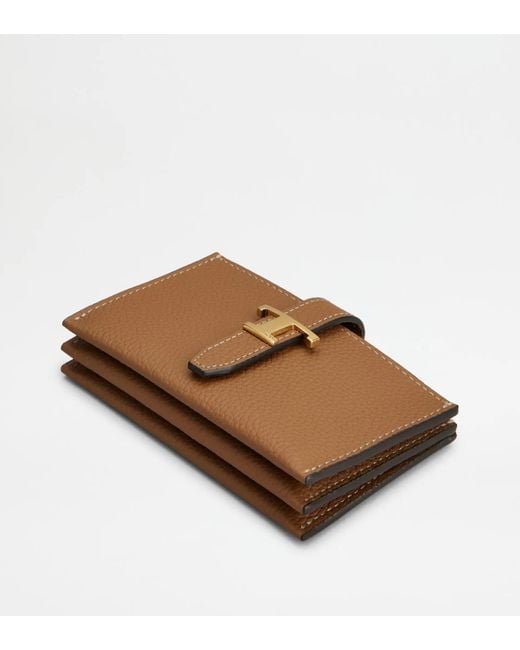 Tod's Brown Card Holder