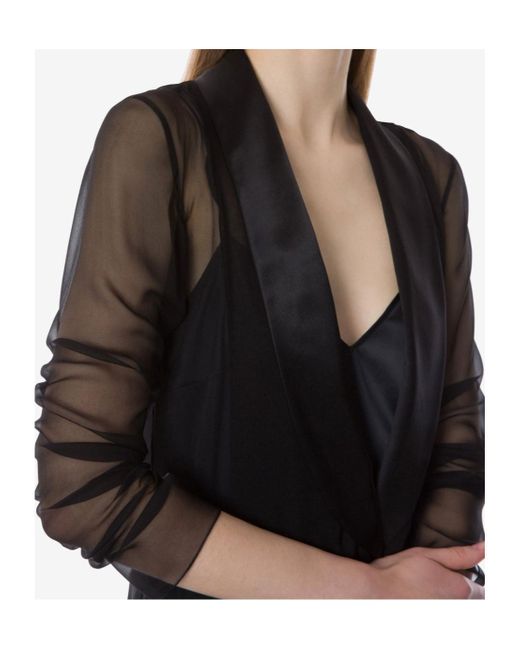 Alberta Ferretti Black Cowl Neck Chiffon Dress With Petticoat