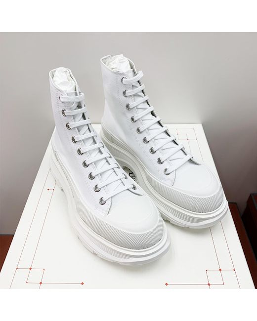 McQueen Natural Tread Slick Boots for men