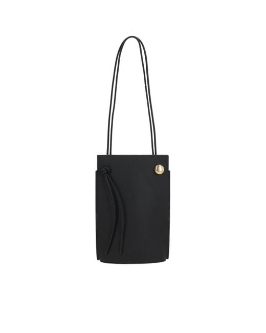 Loewe Black Drawstring Tote Bag
