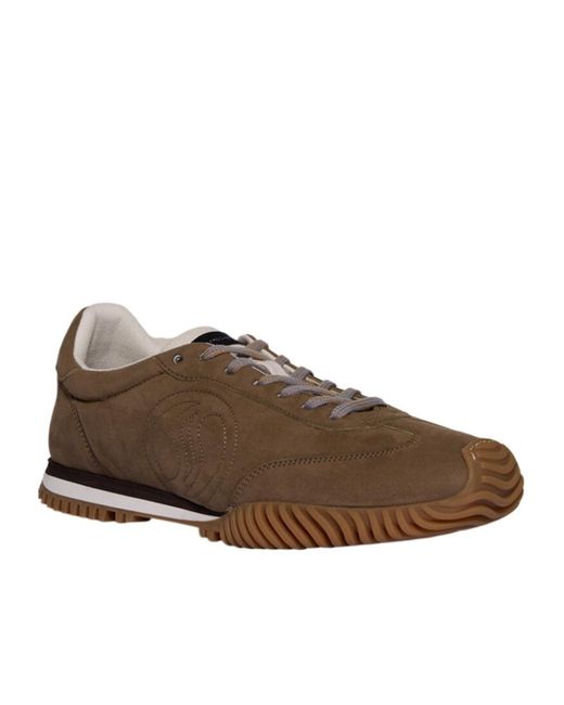 Stella McCartney Brown Lace-Up Sneakers