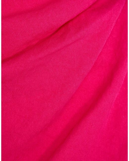 Jacquemus Pink Sleeveless Solid-Color Dress