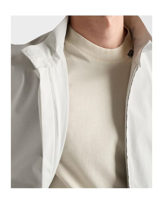 Prada White Technical Fabric Jacket for men