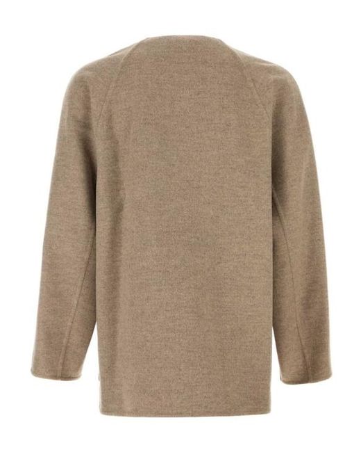 Bottega Veneta Natural V-Neck Cardigan for men