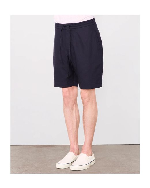 Officine Generale Blue Phil Short for men